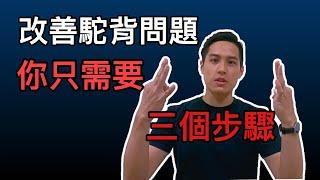 【治療師說給你聽】六週改善駝背圓肩，從裡到外調整姿勢