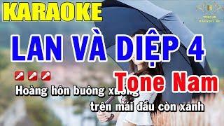 Karaoke Lan Và Điệp 4 Tone Nam Nhạc Sống | Trọng Hiếu