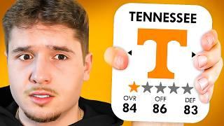 I Saved Tennessee in College Football 25...