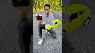 New model remote control car and police car testing