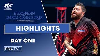 Day One Highlights | 2020 European Darts Grand Prix