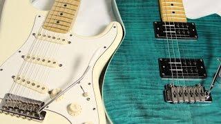 GUITAR TONE - FENDER STRATOCASTER vs REVEREND KINGBOLT RA FM - Tom Sawyer