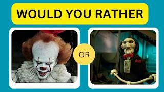 Would You Rather... ?  HALLOWEEN Edition! HARDEST Choices Ever | THE QUIZ ARENA|