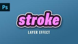 Multiple Stroke Layer Effect | Photoshop Tutorial