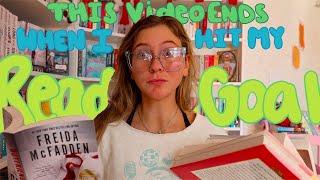 This video ends when I hit my reading goal *125 books* 