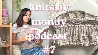 knits by mandy podcast #7 | stockholm slipover, rhinebeck planning, hats galore, ingrid sweater