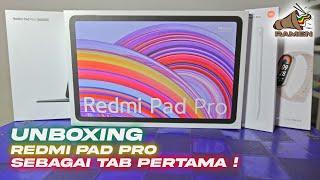 UNBOXING REDMI PAD PRO + AKSESORISNYA SEBAGAI TABLET PERTAMA ! #RAMEN