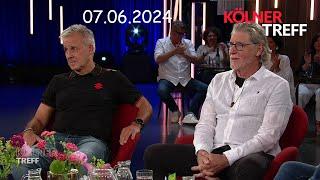 Toni Schumacher & Pierre Littbarski beim Kölner Treff (07.06.2024)