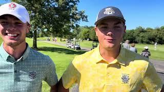 Sheboygan’s Max & Mason Schmidtke on shooting combined 18-under in R4 of 2024 Ray Fischer