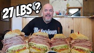 BIG KING CHALLENGE -   27 LBS???  IS THIS FOR REAL?  GET THE SCALE