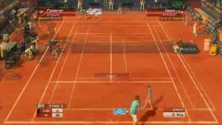 Virtua Tennis 3 gameplay very hard