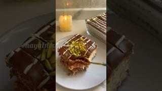 حلى طبقات البسكوت سهلة ولذيذة Easy and delicious layered biscuit dessert #easy #sweet #حلى #سهل