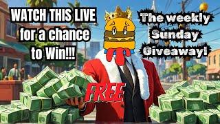 Let's give away a prize! | The Weekly Sunday Giveaway!