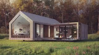 Tiny House Rendering / tinyhouses  3D Animation by archlab / www.archlab.de