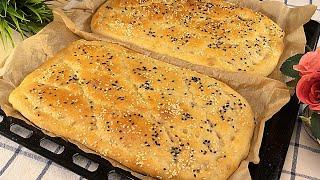 Den Teig nicht kneten! Türkisches Brot ist das einfache, köstliche Brot, das Sie je gemacht haben.