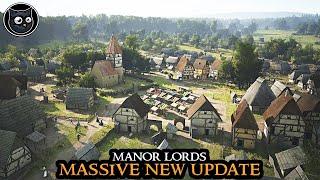 Manor Lords NEW UPDATE First Look - Unreal Engine 5 & New Production Chains