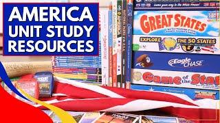 TONS Of Resources for an American Themed Homeschool Unit Study | All About America Learning Goodies