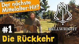 Bellwright (= Medieval Dynasty + Rimworld + Mount & Blade)  #1: Die Rückkehr (Gameplay / Deutsch)