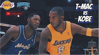 Kobe vs T-Mac epic Battle Lakers vs Magics