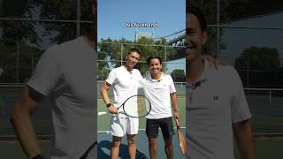 2 footwork patterns on the forehand  #tennis #tennisshorts