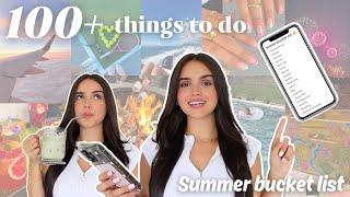 100 + things to do this summer: ULTIMATE SUMMER BUCKET LIST *aesthetic pinterest summer edition*