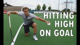 How to hit high on goal | Hertzberger TV | Field hockey Tutorial