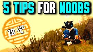 5 PRO TIPS for NOOBS in ZO ぞ SAMURAI [ROBLOX]