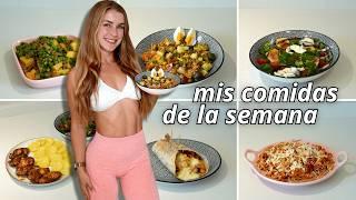 7 Comidas Altas en Proteína  mi DIETA de la SEMANA para Perder Grasa y Ganar Músculo