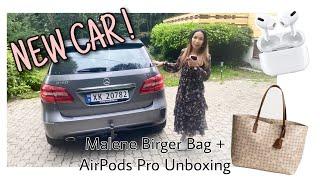 NEW CAR !!! Malene Birger bag + AirPods Pro (Unboxing)