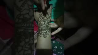 simle mehndi design///#mehndshorts 27 August 2024