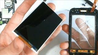 Htc Wildfire S LCD Replacement Screen Repair Guide Replace Disassembly Take Apart Digitizer Change