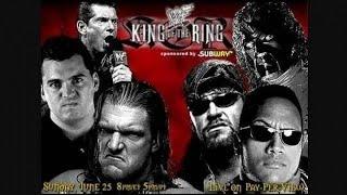 Story of McMahon Helmsley Faction vs. Rock, Undertaker & Kane | King Of The Ring 2000