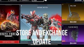 New store and exchange items overview! - Halo Infinite