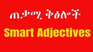 Ethiopia እንግሊዝኛ በአማርኛ,ተውላጠስም,adjectives @AkTube @tattitube107  @Tatti Tube @Fretube