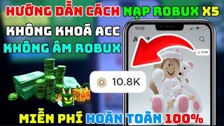 Cách Nhận Robux Roblox Miễn Phí Mới Nhất 2025 | Cách Nạp Robux Lậu Mới Nhất #robux  #bloxfruits