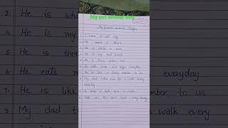 My #pet animal 10 best line on English#my pet animal dog#essay  #viral #short #subscribe #like