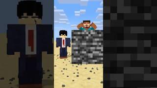 HELP Herobrine To Power Up Then Break Bigger And Bigger Bedrock #friendship #shorts #trending #anime