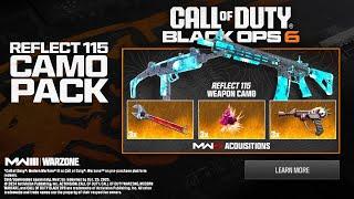 CLAIM ‘Reflect 115’ Zombies Camo Pack… (NEW Black Ops 6 Pre Order Bonus) - MW3 Season 5 Rewards