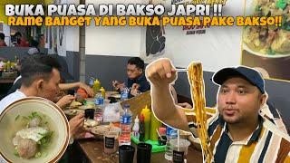 GAK NYANGKA TERNYATA BANYAK YANG BUKA PUASA PAKE BAKSO DI BAKSO JAPRI TASIKMALAYA