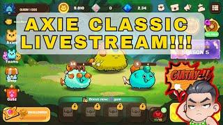 AXIE LIVE GAMEPLAY #30 | Season 6 Axie Classic | HOW TO EARN MONEY 2024