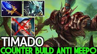 TIMADO [Troll Warlord] 100% Counter Build Anti Meepo Dota 2