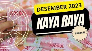 6 ZODIAK INI HOKI BANGET KAYA RAYA BANYAK UANG DESEMBER 2023