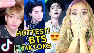 HOTTEST BTS TIKTOK COMPILATION  | REACTION/REVIEW