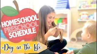 HOMESCHOOL PRESCHOOL 2020 ROUTINE  | Preschool From Home | Toddler Preschool Ideas | Carnahan Fam