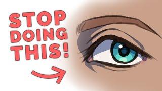 Don't Draw EYES Like This!