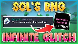 This INSANE GLITCH May Have ENDED Sol's RNG...