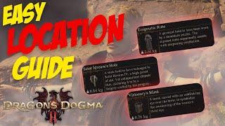 EASY LOCATION GUIDE for the TOMB OF AL GUTTOS(Three Trickster items) | Dragon's Dogma 2