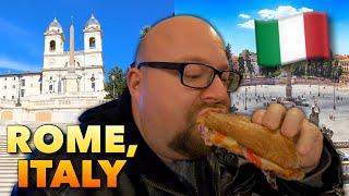 Walking Rome from Piazza Del Popolo to Spanish Steps & The Best Sandwiches 