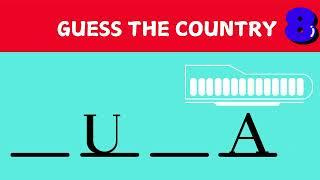 Guess the country with missing letters #history #facts #knowledge #knowledgeispower  #quiz