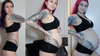 EPIC PREGNANCY TRANSFORMATION | watch my belly grow! week by week progress
